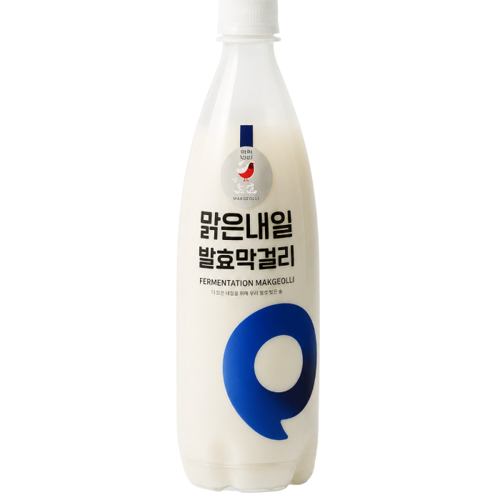 맑은내일 발효 막걸리 이미지
